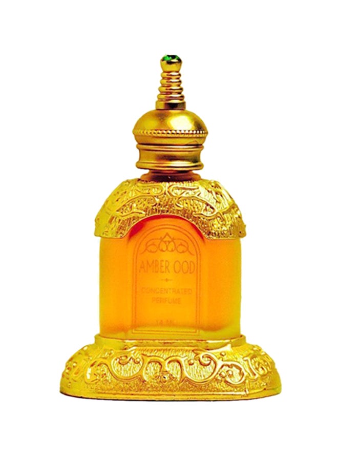 رصاصي - عطر العنبر والعود المركز 14ملليلتر - Image 1