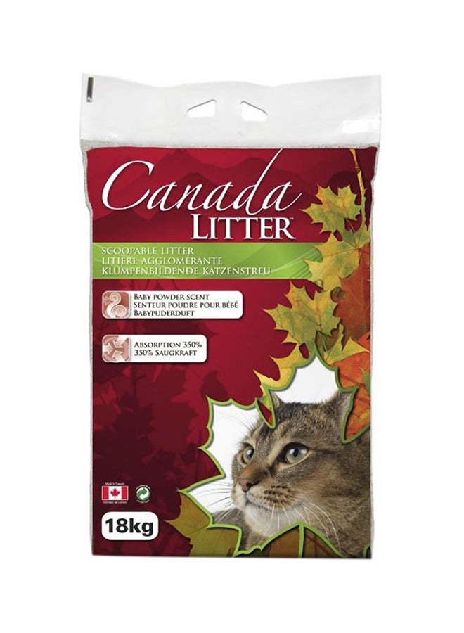 Clumping Cat Litter Unscented Multicolour 18kg