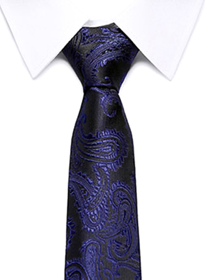 Sharpdo Polyester Necktie Set Black/Blue  - Image 4