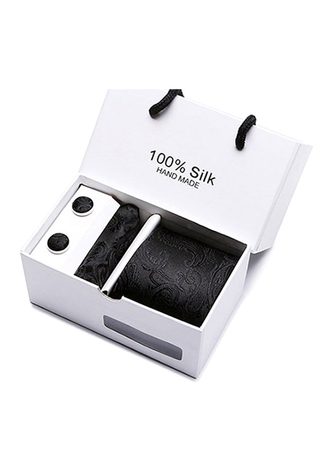 Sharpdo Polyester Necktie Set Black  - Image 2
