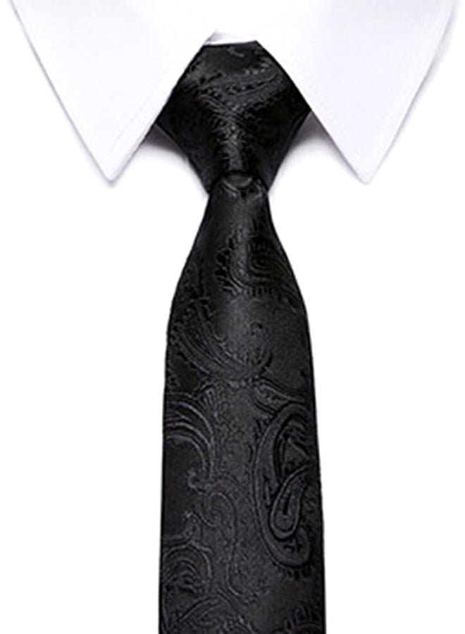 Sharpdo Polyester Necktie Set Black  - Image 4
