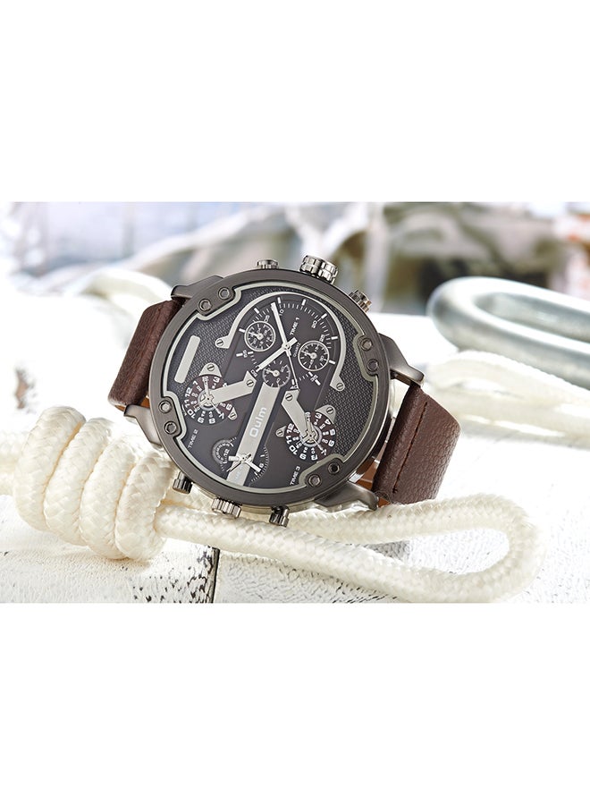 Oulm Men's Analog Wrist Watch HP3548  - Image 4