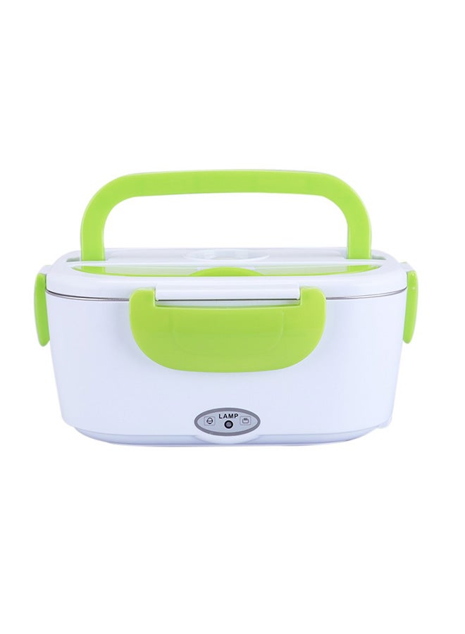 Multifunctional Portable Electric Heating Lunch Box Green/White 9.37 x 6.69 x 4.25inch  - Image 1