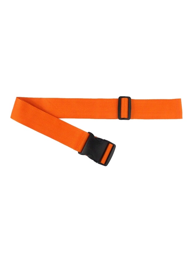 Adjustable Luggage Strap Orange/Black  - Image 1