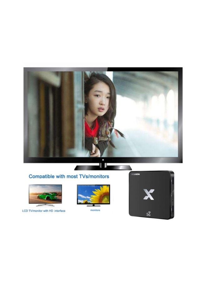 Android 8.1 Smart TV Box WI-1 Black