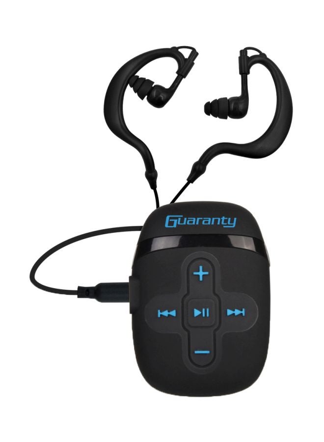 Waterproof MP3 Player With Headphone TR-1 Black  - Image 1