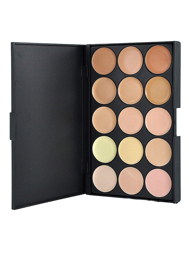 Professional 15 Colours Cream Concealer Camouflage  Makeup Palette Contouring Kit Multicolor - v1558702040/N26191875A_1