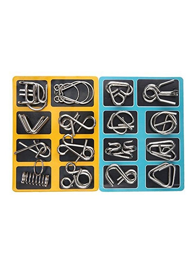 بيوينتي مجموعة لعبة اختبار مستوى الذكاء العقلية مكونة من 18 قطعة