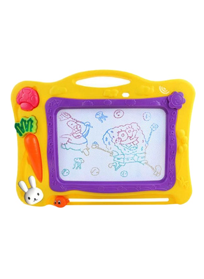 بيوينتي سبورة مغناطيسية ملونة للرسم والكتابة أسود