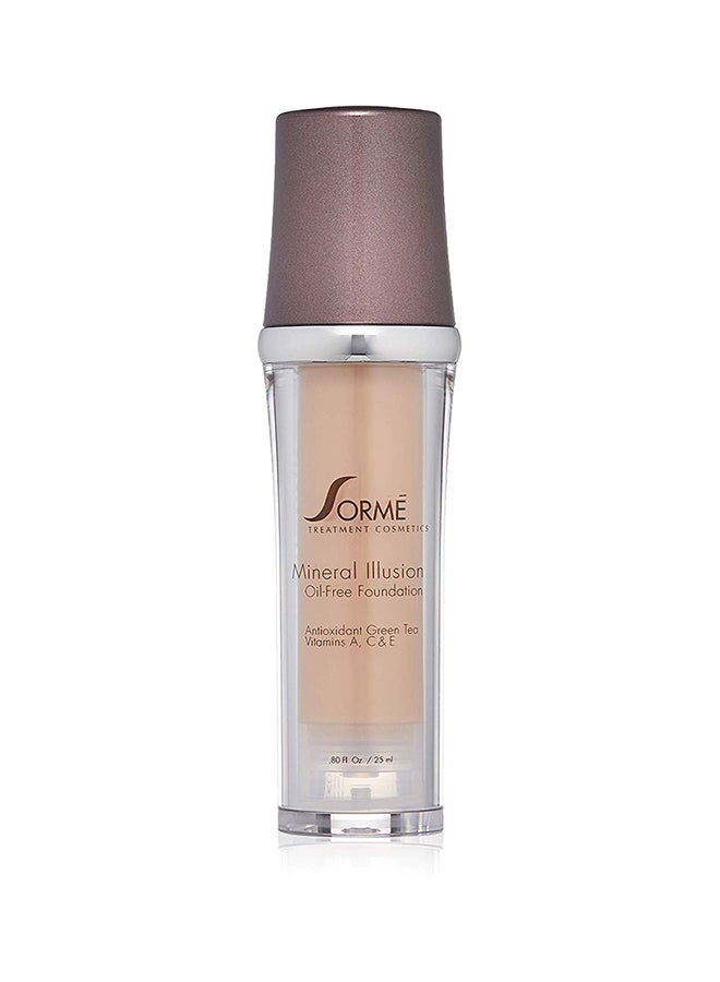 سورمي كوزمتيكس Mineral Illusion Foundation, Vanilla Beige 