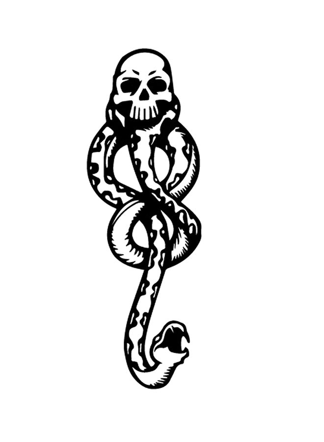 Temporary Tattoos Sticker Black