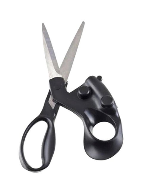 Laser Guided Scrapbooking Scissors Black/Silver