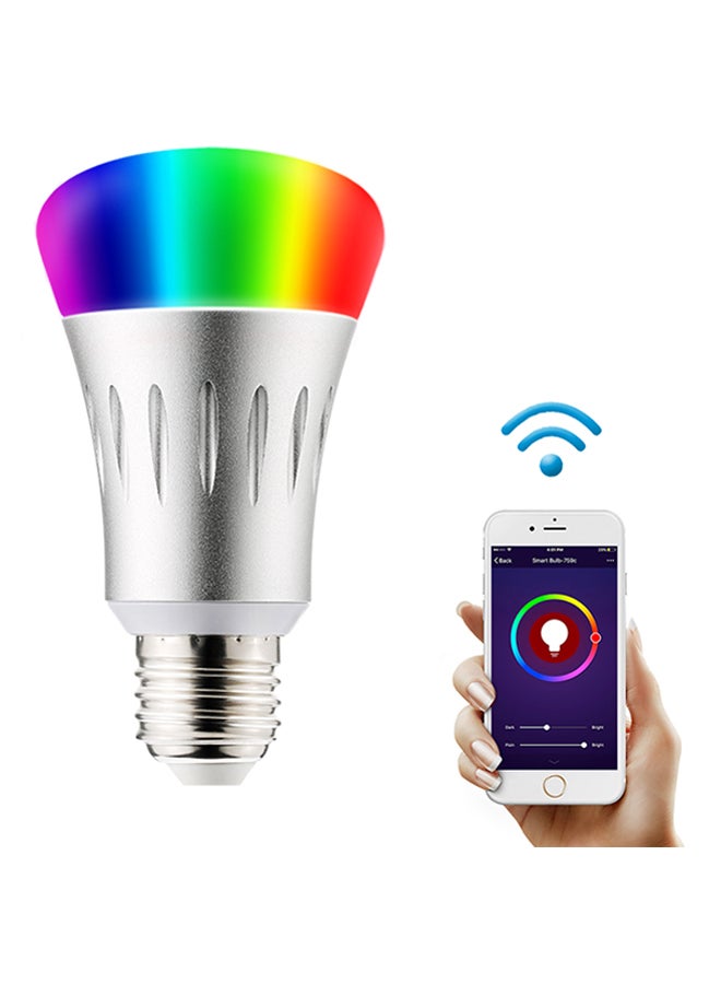 مصباح LED ذكي يعمل بالواي فاي متعدد الألوان 14.6 x 6.7 x 10.3سم