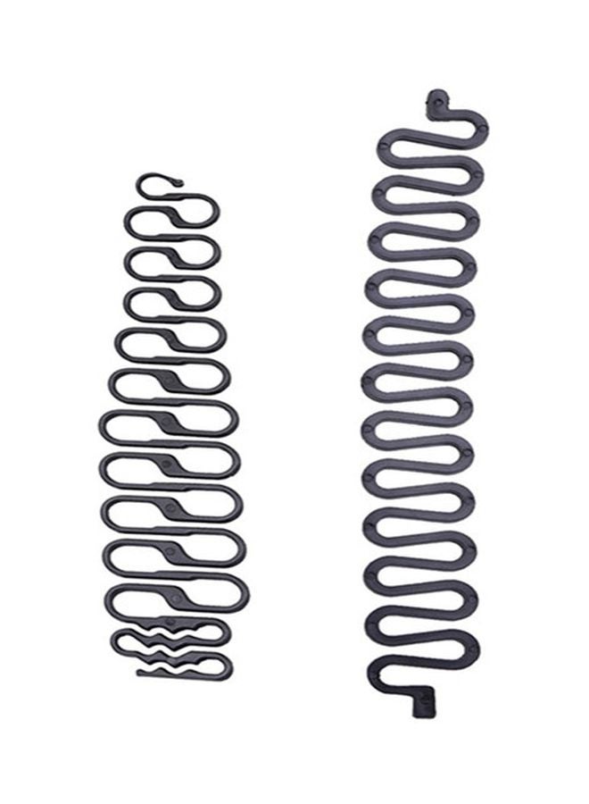 2-Piece Hair Braiding Roller Hook With Twist Maker Black - Image 1