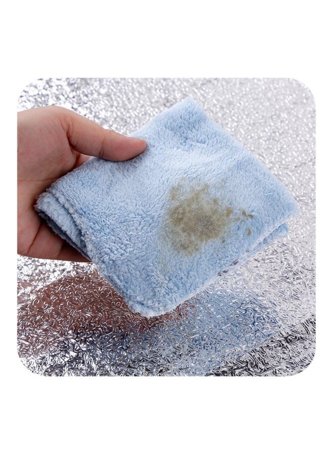 Durable Soft Kitchen Oil-proof Moisture-proof Solid Aluminum Foil Paper Silver 61 x 300centimeter - Image 5