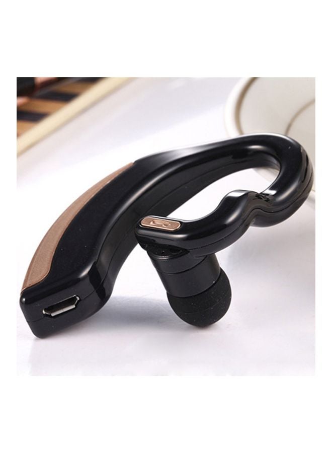 KKmoon Bluetooth Wireless Stereo In-Ear Mini Earphone With Microphone Gold/Black - Image 3