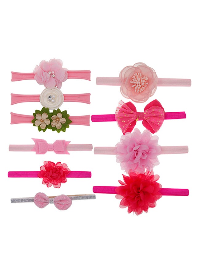 10-Piece Kids Floral Headband