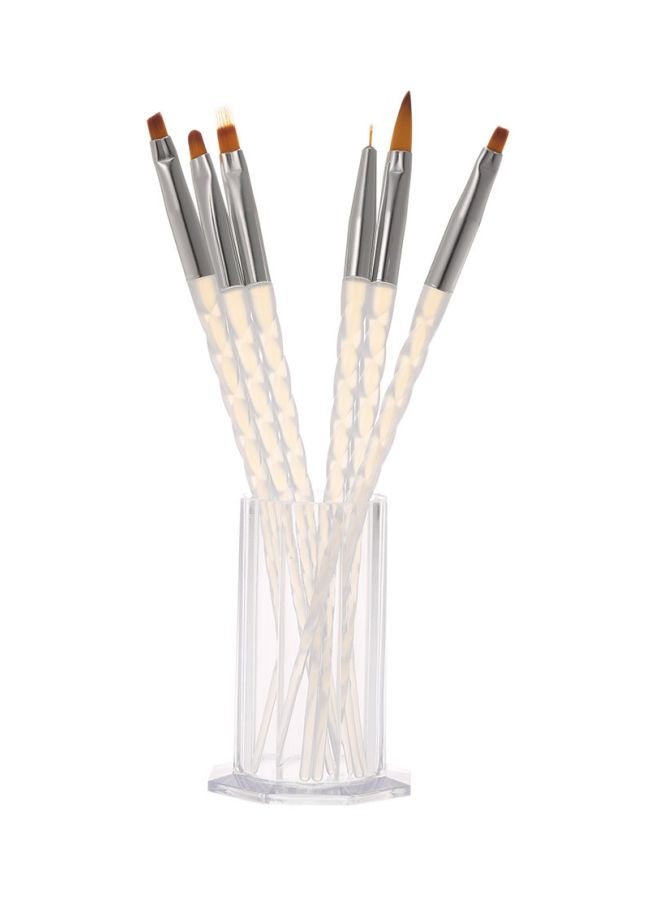 آنسيلف منظم لأدوات تزيين الأظافر شفاف - Image 4