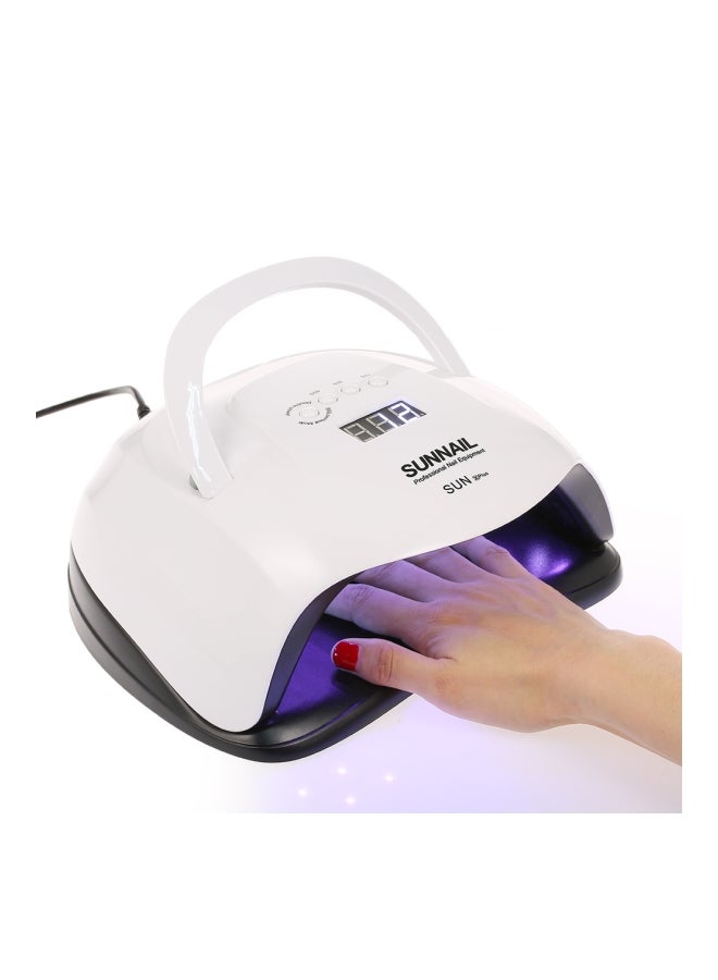 Generic Nail Dryer For Manicure And Pedicure White/Black  - Image 2