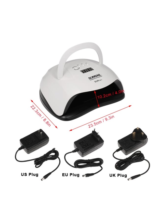 Generic Nail Dryer For Manicure And Pedicure White/Black  - Image 5