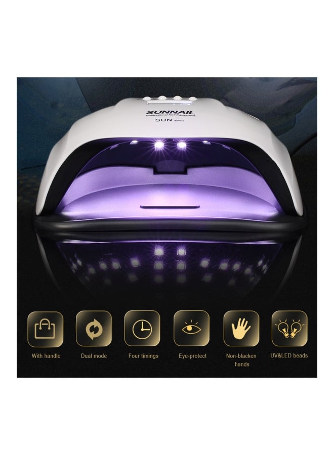 Generic Nail Dryer For Manicure And Pedicure White/Black  - Image 4