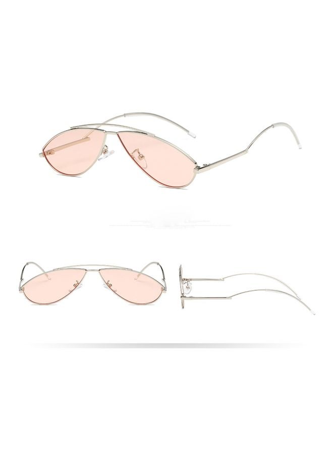 Rapper Irregular Oval Vintage Sunglass - Image 2