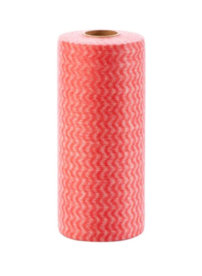Multi-Function Cleaning Towel Red/White/Grey 19.5x6cm