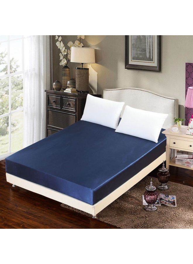 Polyester Bedsheet polyester Dark Blue King centimeter  - Image 1