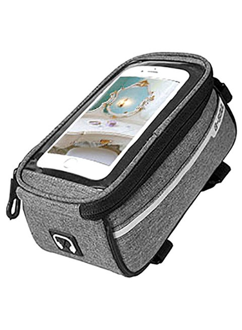 Bicycle Top Tube Phone Bag With Headphone Hole 155grams