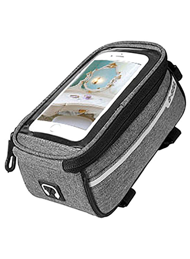 B-SOUL Bicycle Top Tube Phone Bag With Headphone Hole 155grams  - Image 1