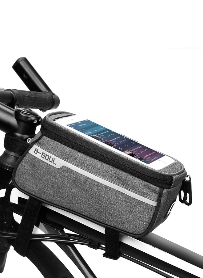 B-SOUL Bicycle Top Tube Phone Bag With Headphone Hole 155grams  - Image 2