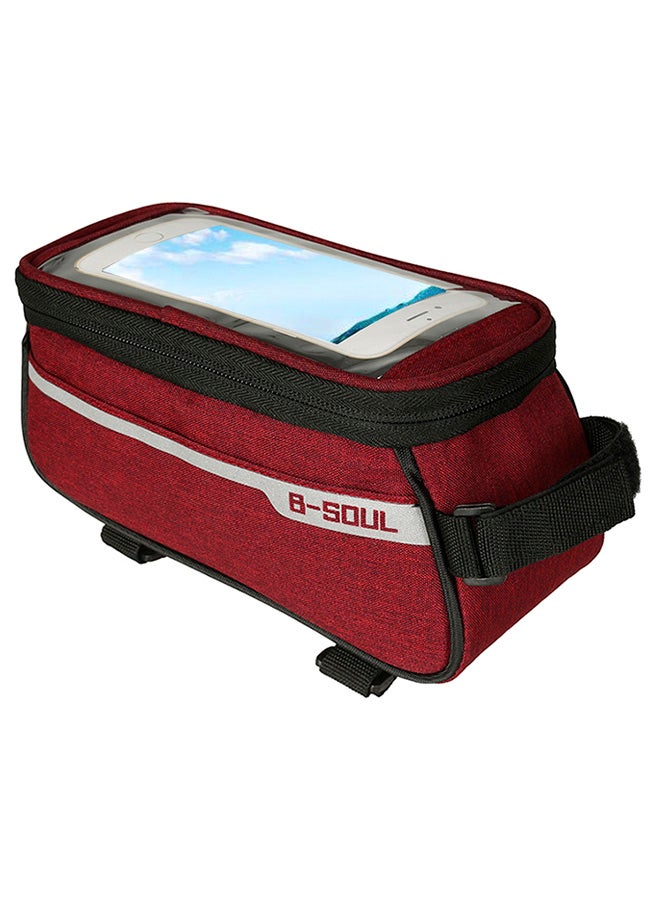 B-SOUL Bicycle Top Tube Phone Bag With Headphone Hole 155grams - Image 2