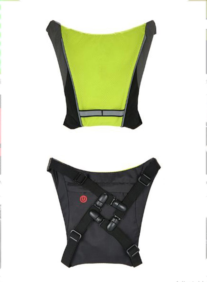 LIXADA USB Rechargeable Backpack Attachment Clip With LED Signal Light