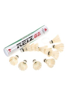 12-Piece Badminton Shuttlecocks Set With Storage Tube - v1558802371/N24556615A_1