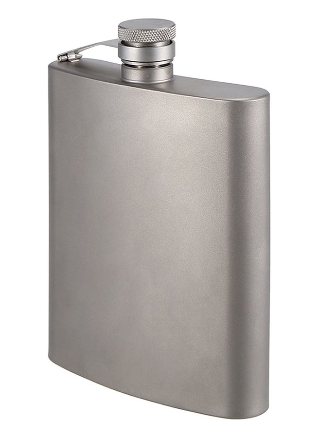 Generic Ultra Light Flat Hip Camping Flask 200ml  - Image 1