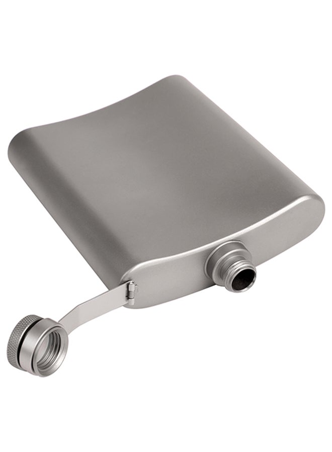 Generic Ultra Light Flat Hip Camping Flask 200ml  - Image 2