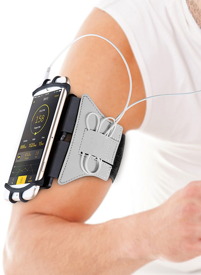 في يو بي سوار حامل هاتف لليد للجري بوجه مفتوح - Image 2