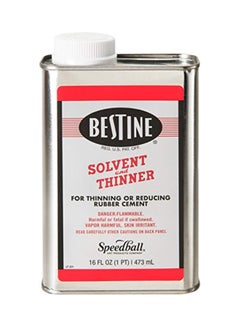 Solvent And Thinner For Rubber Cement Clear