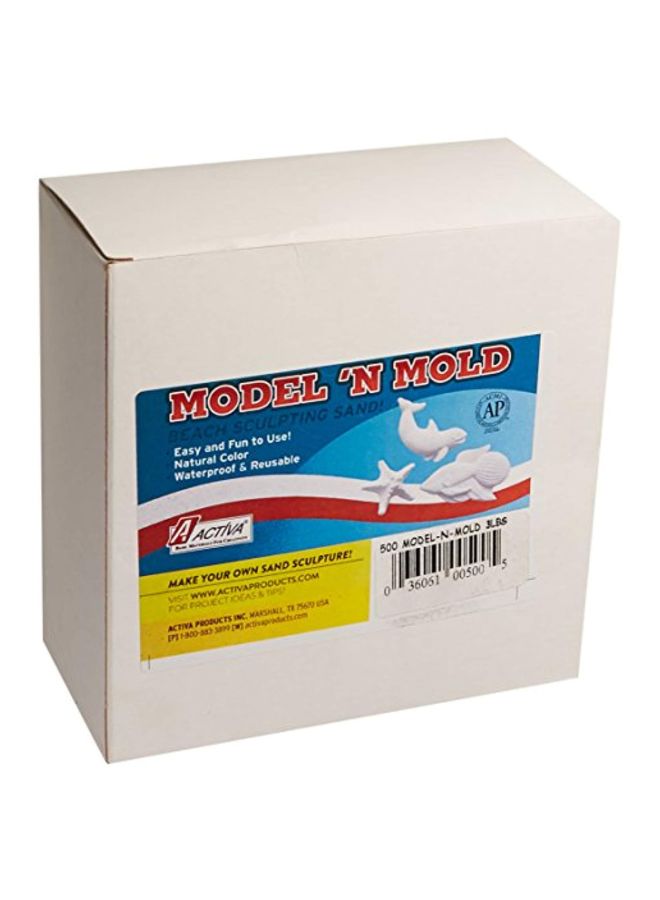 أكتيفا رمال موديل إن مولد لنحت المجسمات الزينة على الشاطئ أبيض - Image 2