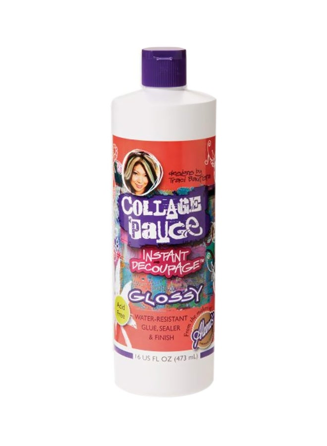 Aleene's Collage Pauge Instant Decoupage Multicolour 