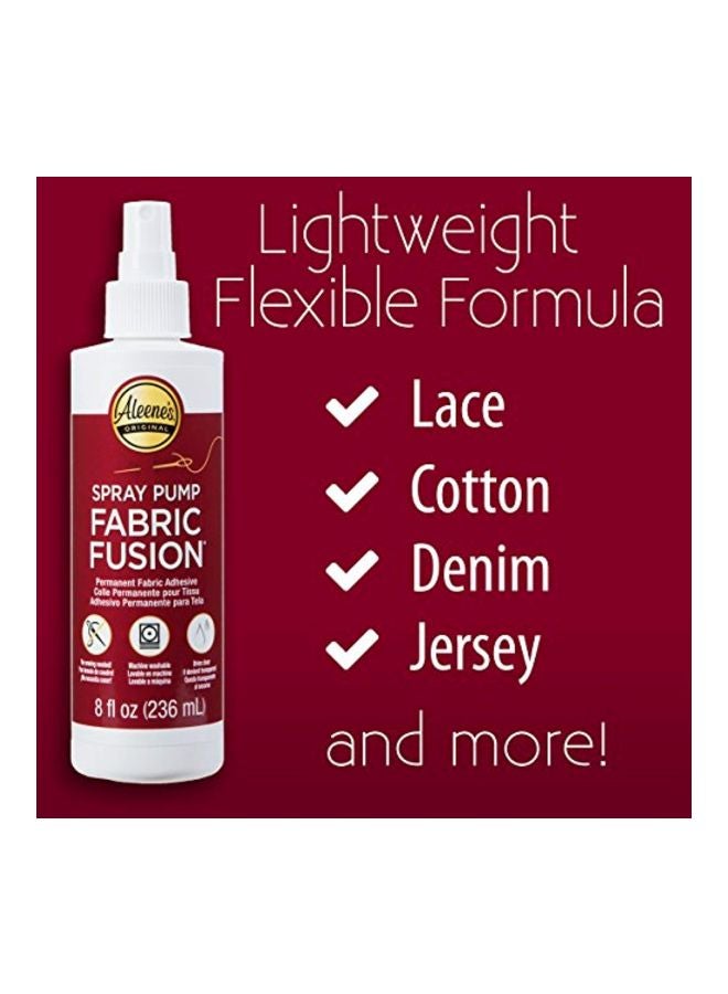Aleene's Permanent Fabric Adhesive Pump Spray Clear  - Image 3