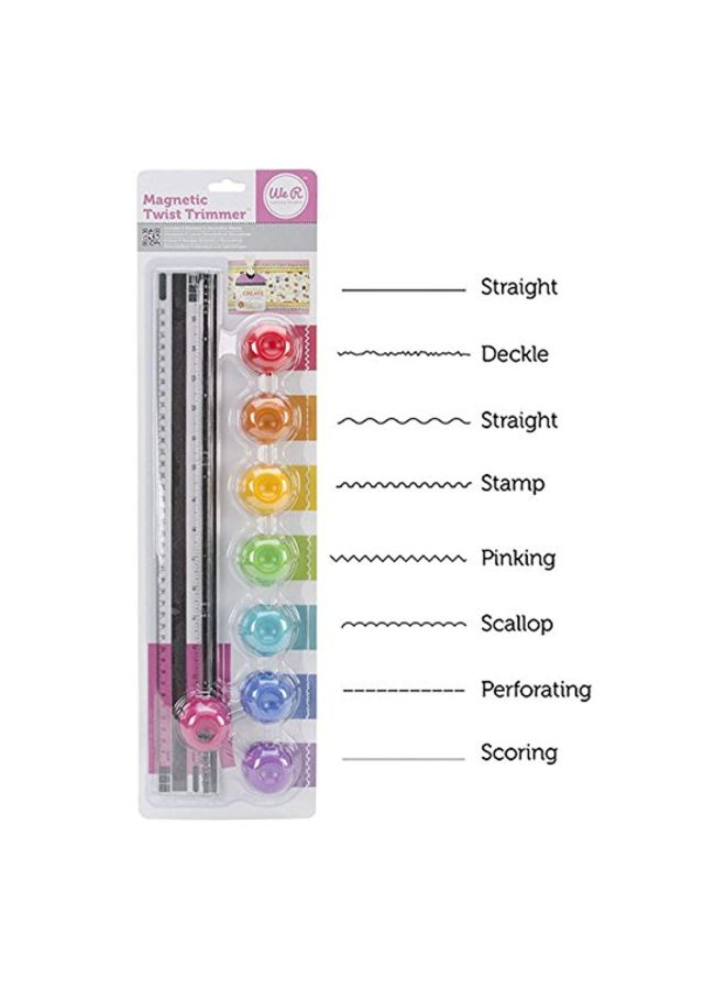 We R Memory Keepers - Magnetic Twist Trimmer Combo Pack Clear/Black/Red - Image 1