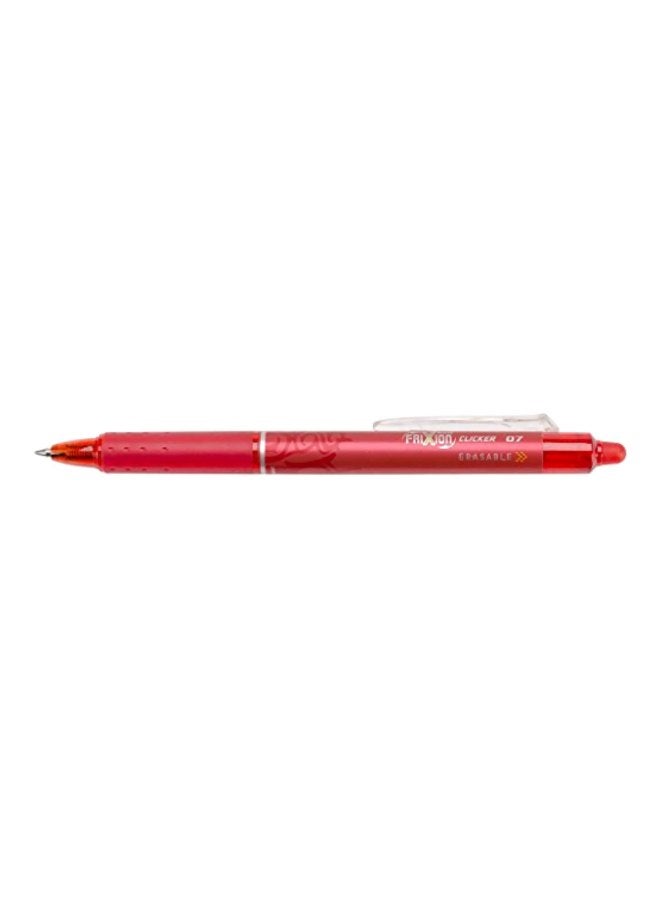 Pilot Pen - Frixion Clicker Erasable Pen Red - Image 1