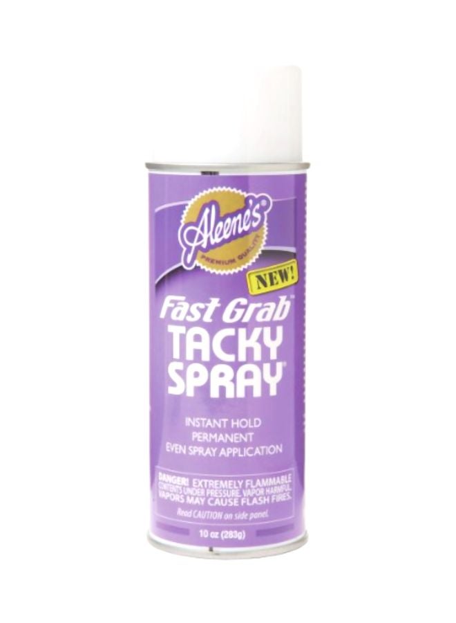 Aleene's Fast Grab Tacky Spray Purple/White 