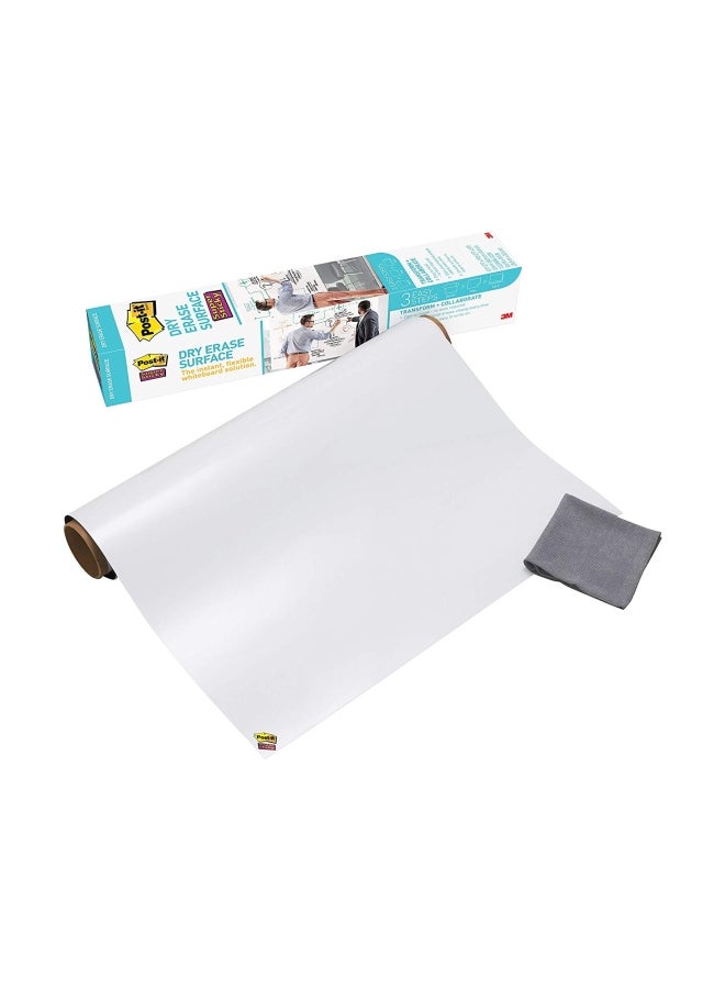 Post It - Super Sticky Dry Erase Surface Cloth Roll - Image 1