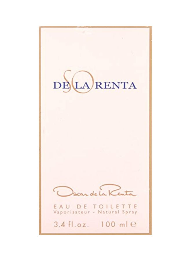 Oscar de la Renta So De La Renta EDT 100ml  - Image 2