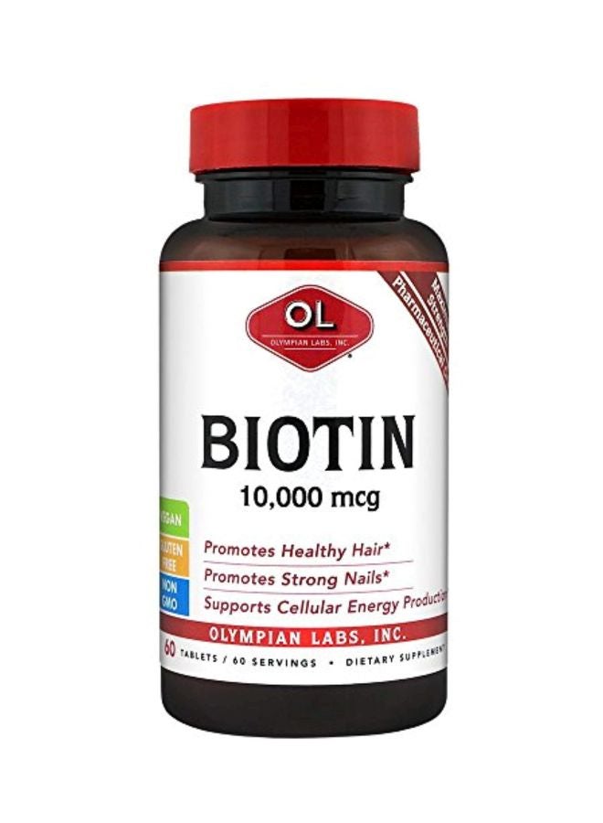 Olympian Labs Biotin - 60 Tablets 