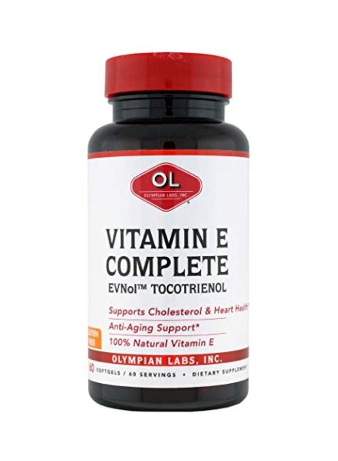 Olympian Labs Vitamin E Complete - 60 Softgels  - Image 1