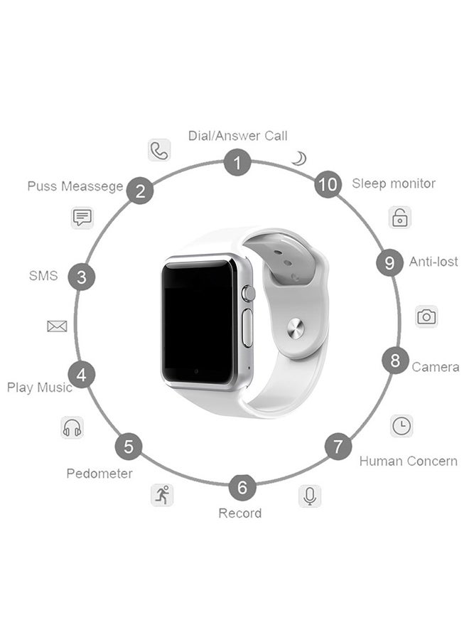 A1 Smartwatch For Android Phone White