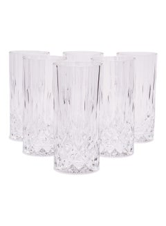RCR 6-Piece Opera Hi Ball Tumbler Set Clear 350ml  - Image 1
